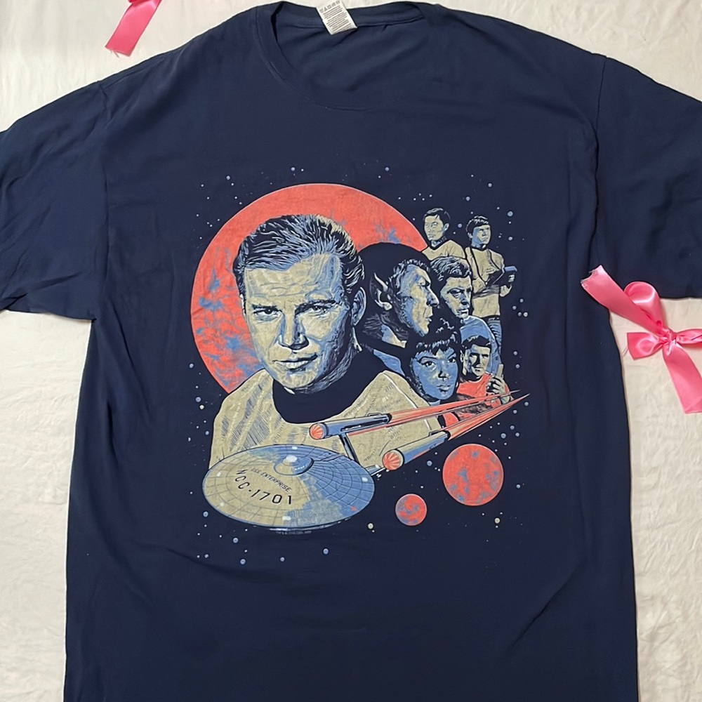 A Star Trek t-shirt that’s never been worn before.